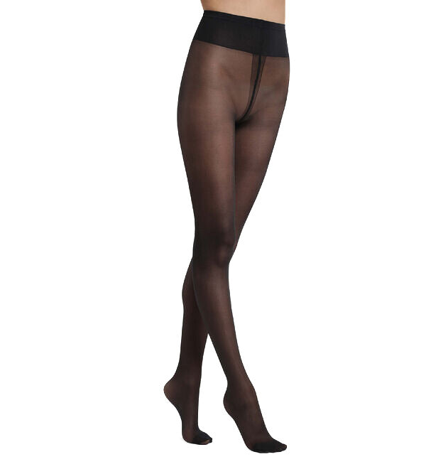Black Diam’s Jambes Fuselées 25den stífir leggir - D1142