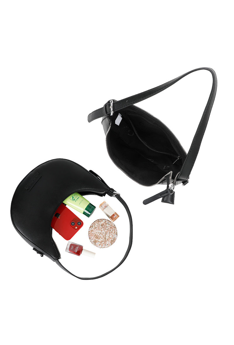 Gallantry crescent crossbody taska